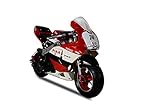 Pocket Bike Cross Bike Motor bike 50 cc Modell 008AS 2 Takt Neuheit OVP Farbe Rot-Schwarz-Weiß