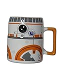 STAR WARS IDEALCASA Frühstückstasse Keramik Relief - BB8-10 cm Höhe - 350 ml Tassen mit...