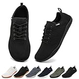 Geweo Barfuss Schuhe Damen Barfuß Sneaker Barfußschuhe Frauen Barfussschuhe Sommer Barefoot Shoes...