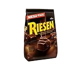 RIESEN – 1 x 900g MEGA-PACK – Bonbons mit Schokokaramell in kräftiger, dunkler Schokolade, 900g...