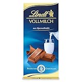 Lindt Schokolade Vollmilch | 100 g Tafel | Aus zartschmelzender Alpenvollmilch-Schokolade |...