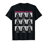 Star Wars Expressions of Darth Vader Funny T-Shirt