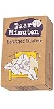 Geschenkidee für Valentinstag – PaarMinuten Bettgeflüster – 53 spielerische Gesprächsimpulse...