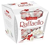 Ferrero Raffaello – Feine Creme, knackige Mandel, knusprige Waffel und Kokosflocken – 1 Packung...