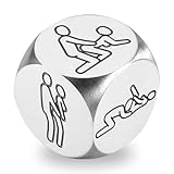 ZoeWei Paar Spielwürfel für Paare Sex Spiel, Geschenke für Männer Entscheidungswürfel Jahrestag...