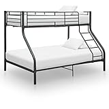 KOIECETA Etagenbett Stockbett Bettgestell Metallbett Bett Hochbett Doppelstockbett Schlafzimmerbett...