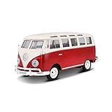 Maisto VW Bus Samba Modellauto im Maßstab 1 25, Türen und Heckklappe zum Öffnen, 20 cm, Farbe...
