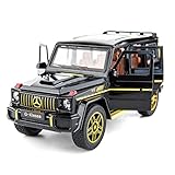 TGRCM-CZ 1/24 Mercedes Benz G63 AGM Modellauto, Zinklegierung Heckzug Auto, Ton und Licht...