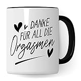 Beziehung Tasse mit Spruch Sex, Freund Freundin Geschenk für Sie und Ihn, Kaffeetasse...