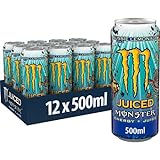 Monster Energy Juiced Aussie Style Lemonade - koffeinhaltiger Energy Drink mit erfrischendem Zitrus...