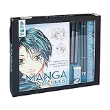 Kreativ-Set Manga zeichnen: Buch mit Manga-Grundkurs (32 Seiten, 14 x 21 cm, Softcover) sowie...