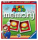 Ravensburger - Memory Super Mario Brettspiel, Memory Spiel für Kinder 3 Jahre oder mehr, 48 Karten,...
