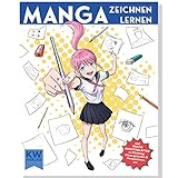 SimplePaper Manga zeichnen lernen - für Anfänger & Fortgeschrittene |Manga und Anime Malbuch mit...