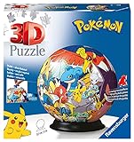 Ravensburger Pokemon 3D Jigsaw Puzzle Ball for Kids Age 6 Years Up - 72 Pieces - No Glue Required -...