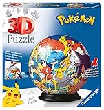Ravensburger Pokemon 3D Jigsaw Puzzle Ball for Kids Age 6 Years Up - 72 Pieces - No Glue Required -...