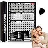 Meifiyu Love Game Poster - Sexstellungen Zum Rubbeln, 100 Date-Ideen für Paare, Lustige Interaktive...