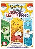 Pokémon Activity-Buch: Mein toller Mal- und Rätselblock: Spiel und Spaß mit Pokémon aus der...