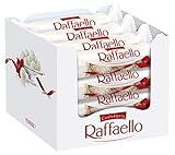 Raffaello -Thekendisplay mit 16 Packungen á 4 Einzelpralinen, kugelförmige Waffeln mit...