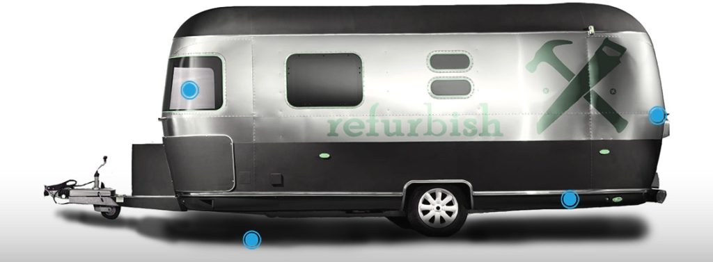 refurbish airstream project