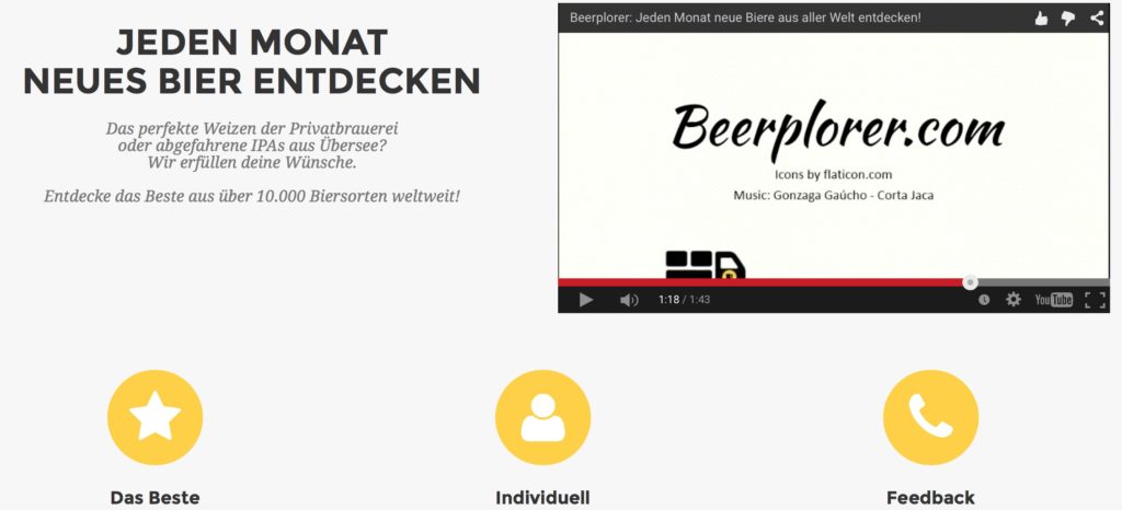 Beerplorer: Jeden Monat neues Bier entdecken
