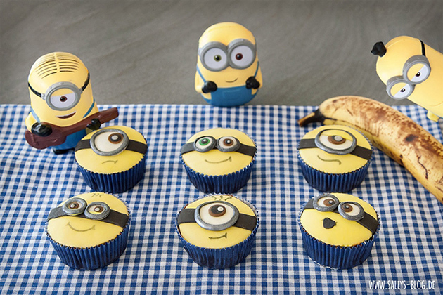 Rezept: Minions-Muffins mit Bananengeschmack