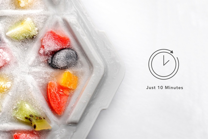 FreezeTHAT: Eiswürfel in nur 10 Minuten herstellen