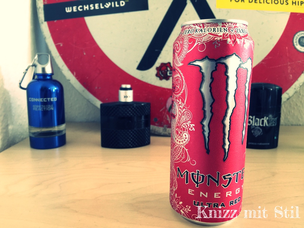 Knizz mit Stil - Monster Energy Ultra Red