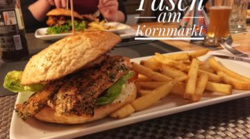 Tasch am Kornmarkt in Wetzlar - Lachsburger