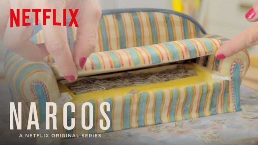 Netflix: Narcos Couch als Kuchen (Anleitung)