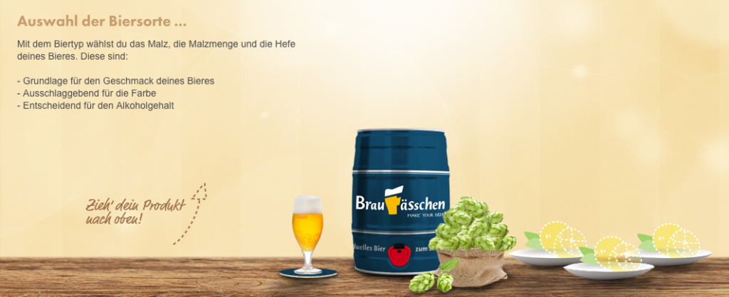 Braufässchen - Individuelles Bier zum selber brauen