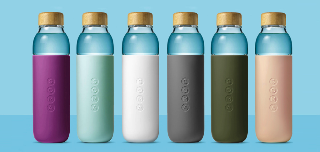 Soma - Umweltfreundlicher Designer Glasflasche