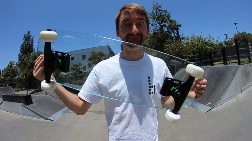 Video: Das Skateboard aus Glas
