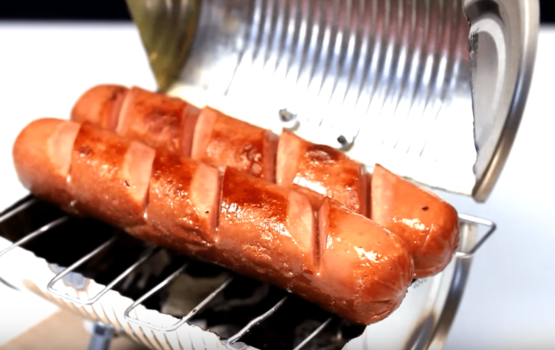Anleitung Mini Grill selbst basteln
