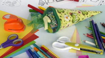 Bastelmaterial fuer Kinder